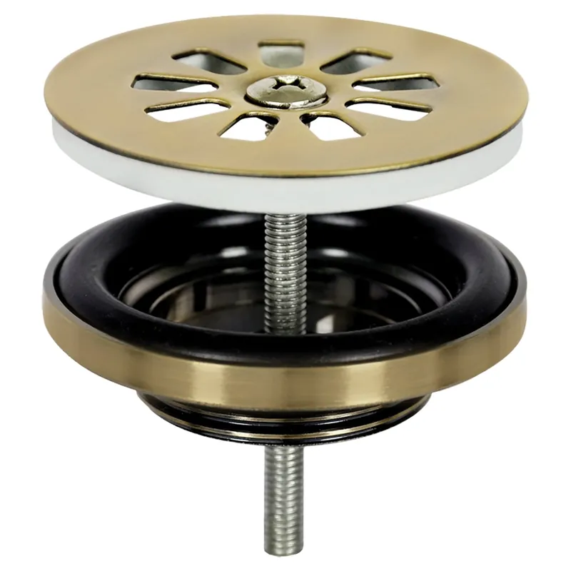 Differnz afvoerplug | mat goud | 64mm Shop Nu