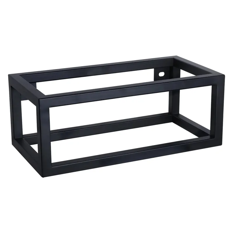 Actieprijs Differnz handdoekhouder voor fontein | mat zwart | 40 x 22 x 15.5 cm
