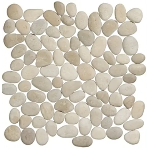 Terre d'Azur Stone Pebbles Crema 30x30 cm Alleen Vandaag