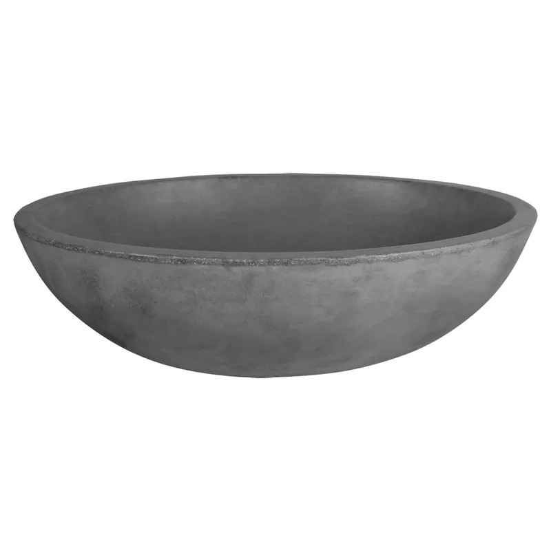 Differnz Dias waskom beton | donkergrijs | 50 x 39 x 14 cm Fabrieksprijs