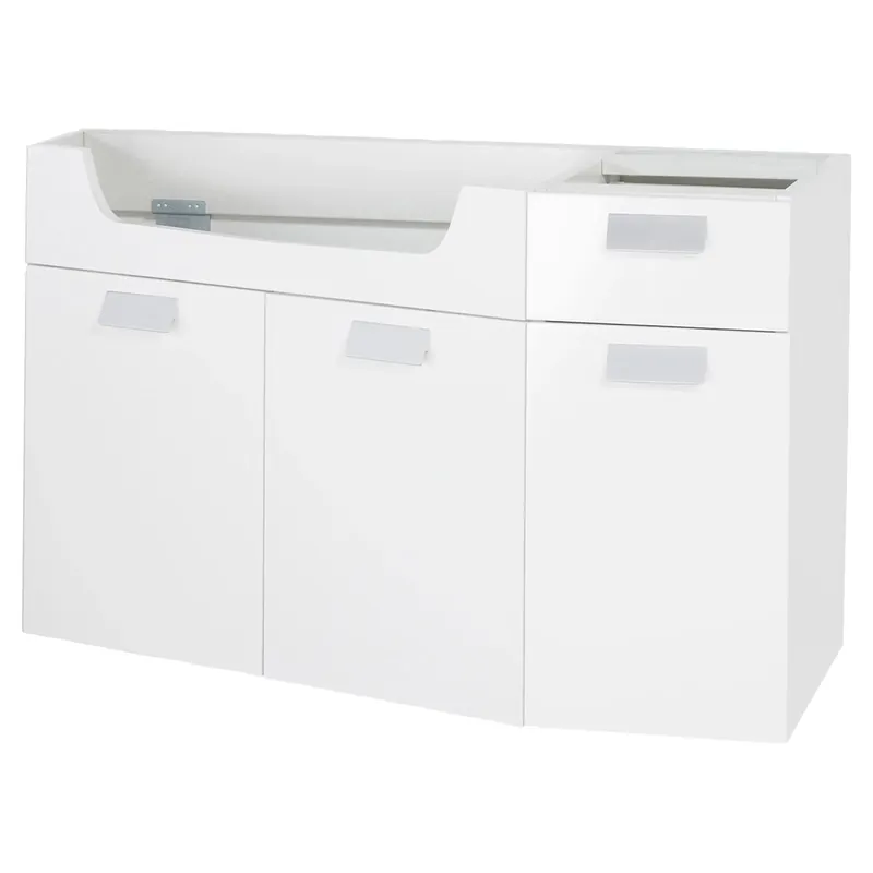 Fabulous onderkast hoekmodel links | wit | 99 x 60 x 47.5 cm Express Levering