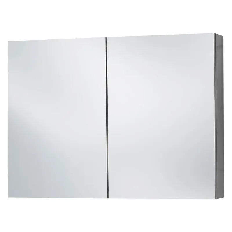 Must-Have Differnz Somero spiegelkast | antraciet | 80 cm