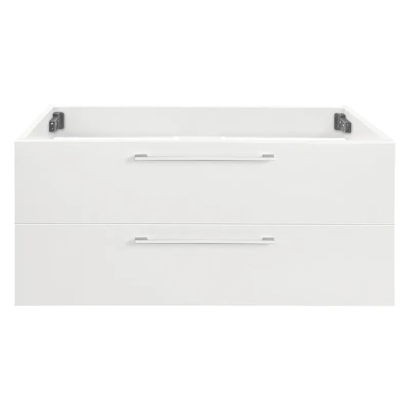 Differnz Somero onderkast 2 lades | hoogglans wit | 80 cm Favoriet