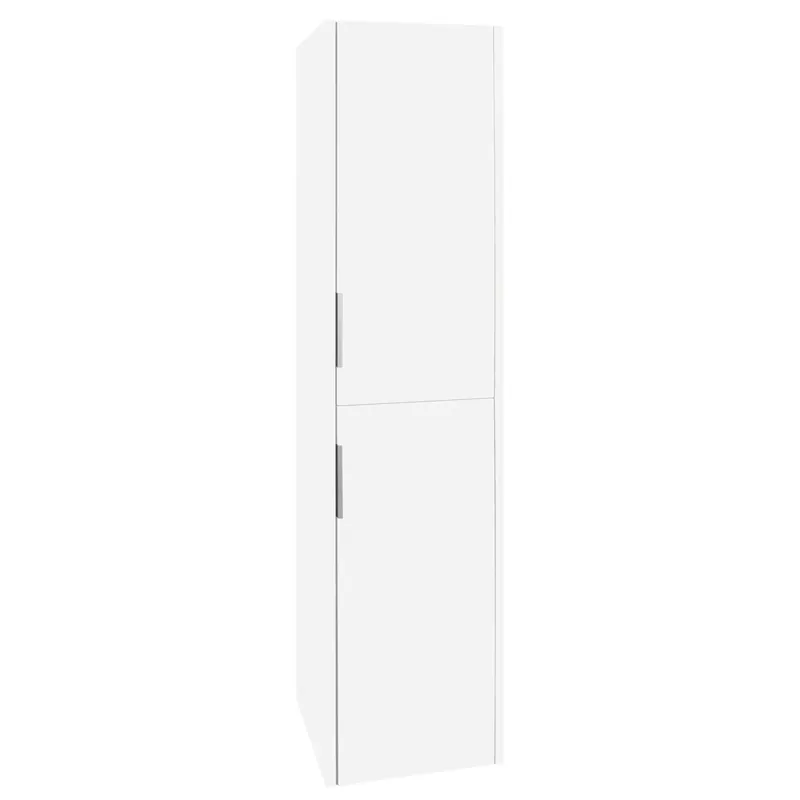 Differnz Bolo hoge kast knock-down - links/rechts - FSC® | hoogglans wit | 160 x 35 x 35 cm Rechtstreeks Van De Fabrikant