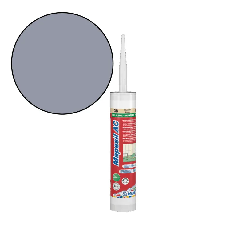 Uitverkoop Mapei Mapesil AC - 127 Arctisch Grijs Siliconenkit