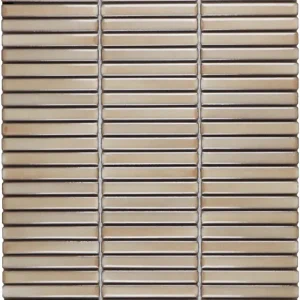 Premium The Mosaic Factory Sevilla Mozaïek Tegel Mini Kitkat Vinger - Desert Beige 282x308 mm