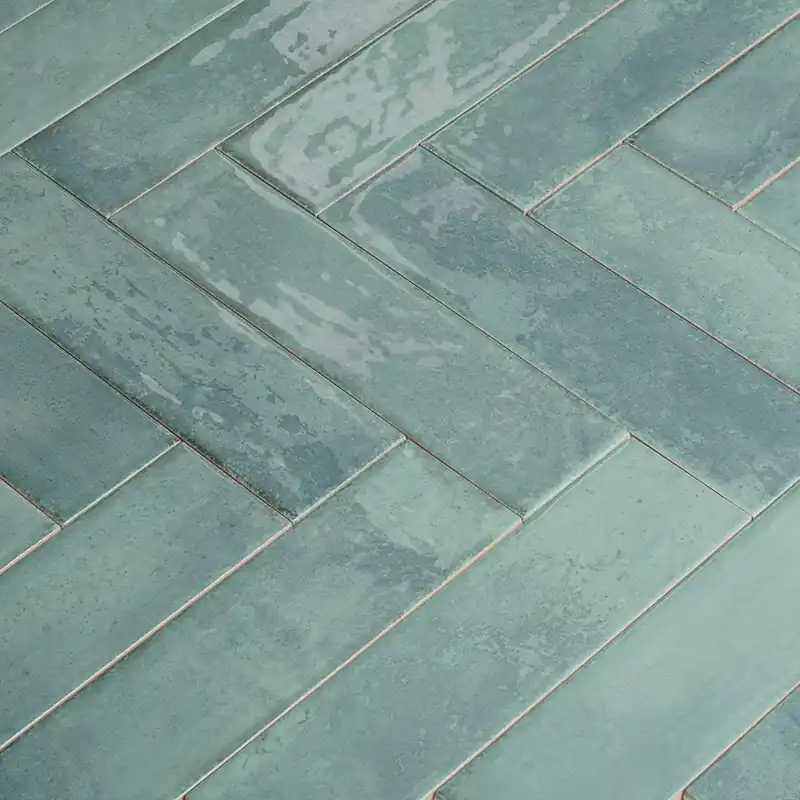 Favoriet Dateg Wandtegel Brunei Sage Groen 6,5x25 Inhoud doos 0,82m2