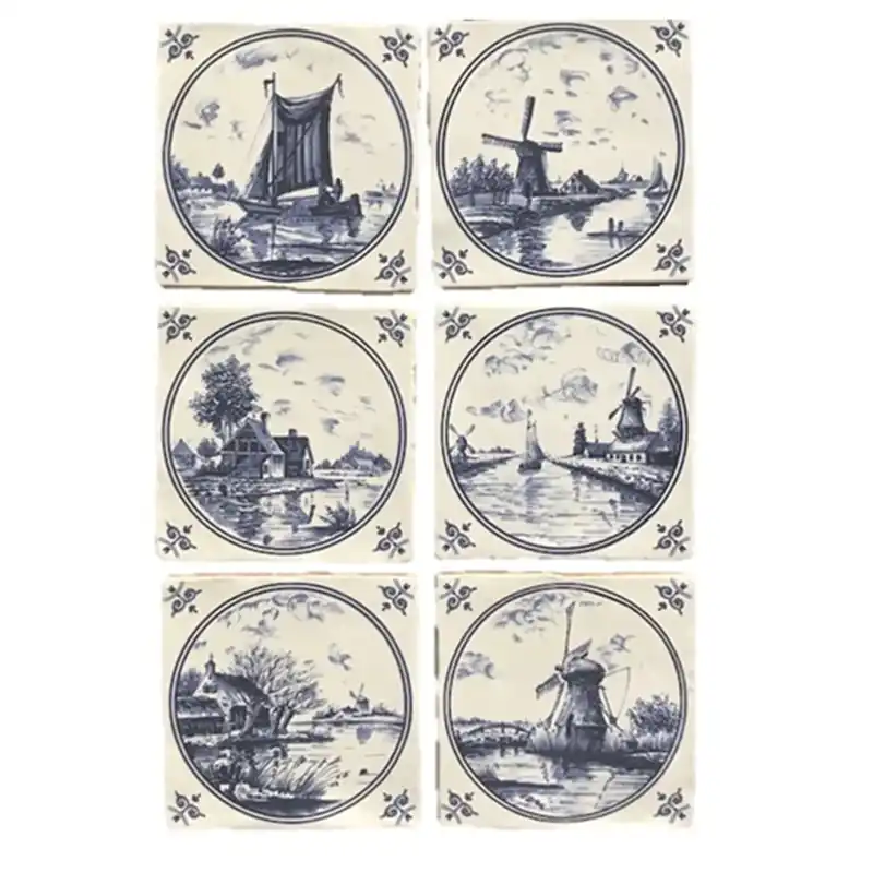 Weekendaanbieding Terre d'Azur Friesland Decor Set 13x13 cm