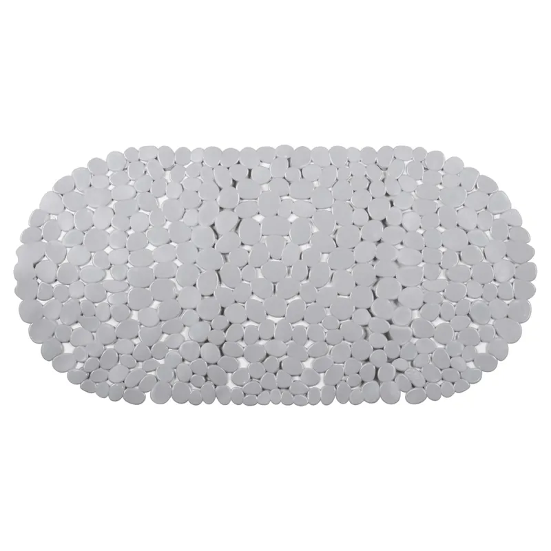 Hoge Kwaliteit Differnz Lapis inlegmat bad - 100% PVC - anti-slip laag - 70 x 35 cm - grijs