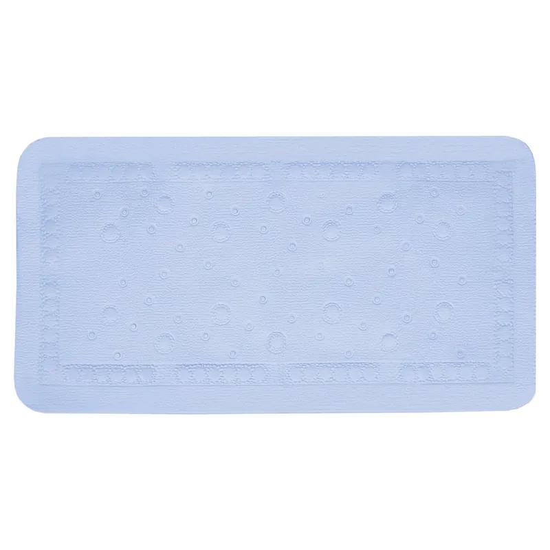 Nu Kopen Differnz Tutus inlegmat bad - 100% PVC - anti-slip laag - 68 x 36 cm - blauw