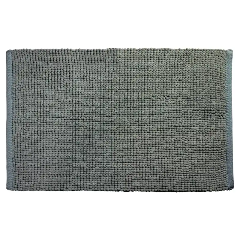 Differnz Candore badmat 100% microfiber - geschikt voor vloerverwarming - 50 x 80 cm - donkergroen Speciale Aanbieding