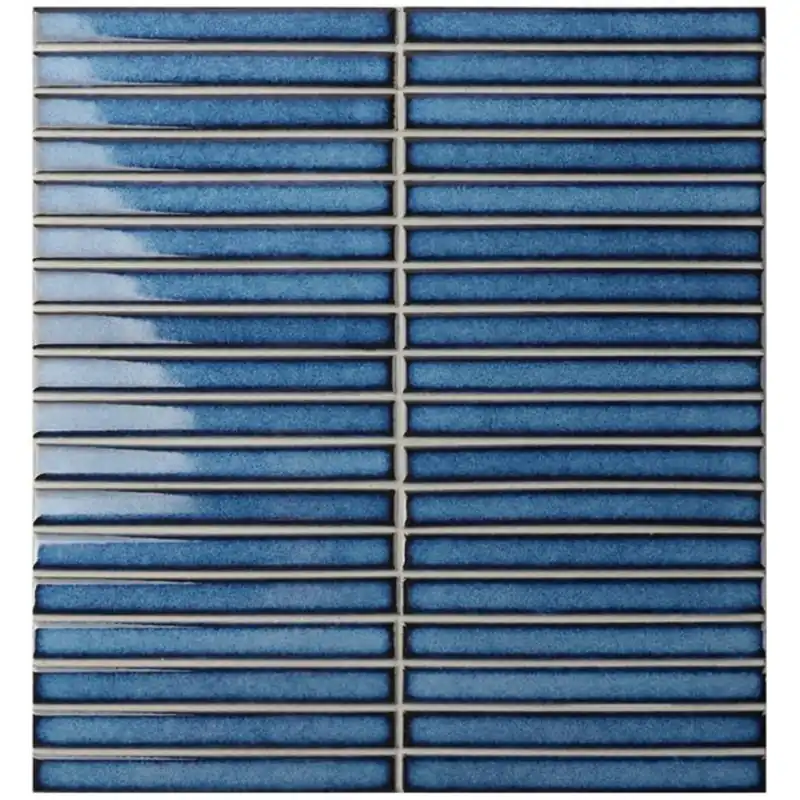 Favoriet Mozaïektegel CR PLUS Opalo WAMoz.294X306 Oceano 7mm Glans