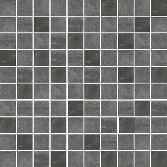 Mozaïektegel Floorgres Rawtech 753907 VLMoz.300X300 Coal 10mm Mat Ret.R10 F:030X030 Must-Have