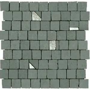 Voordeelprijs Mozaïektegel Serenissima Studio 50 1069316 VLMoz.300X300 Verderame 10mm Mat Ret.R10 F:Random