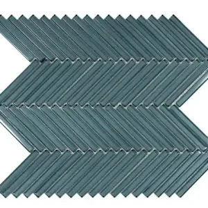 Goedkoop Mozaïektegel CR PLUS HG Glass WAMoz.285X305 Blue 8mm Glans