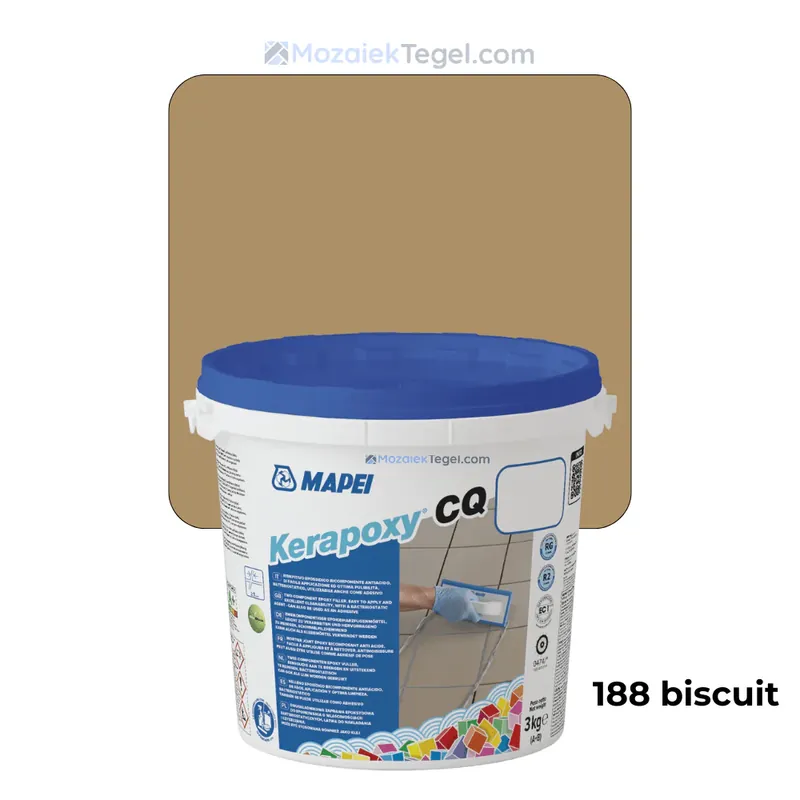 Gereduceerde Prijs Mapei | Kerapoxy Easy Design | 188 Biscuit | Voegmiddel