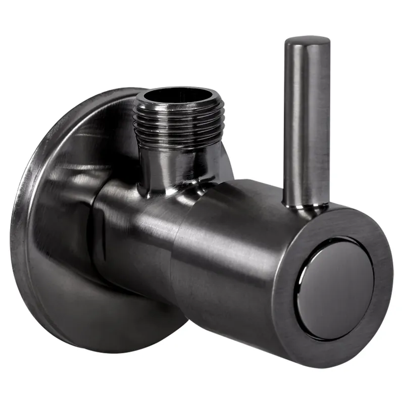 Tijdelijk Beschikbaar Differnz hoekstopkraan - 1/2 x 3/8 - gun metal