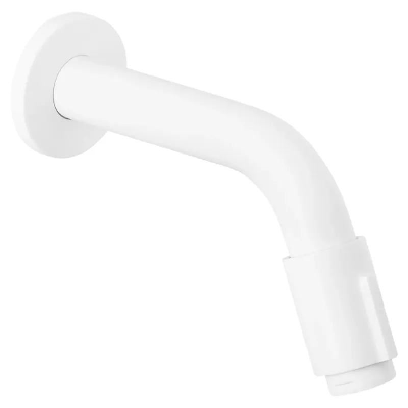 Nu Kopen Differnz muurkraan inbouw - koudwater - 14.5 cm - mat wit