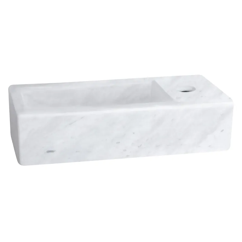 Differnz Helios fontein marmer - 37.5 x 18.5 x 9.5 cm - wit Koop Vandaag