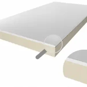 PIR + Gips RK 3000x600x80mm+9,5mm Rd:3,65 (=1,80 m²) Direct Verzonden