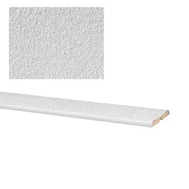Koop Vandaag Agnes kniklijst wit stuc 2600x51x4,3mm (per stuk)