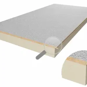 Express Levering PIR + Agnes wandplaten wit stuc 2600x600x40+12mm Rd:1,80 (=1,56m²)