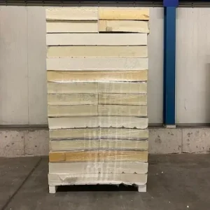 Gereduceerde Prijs C-keus PIR 2-zijdig aluminium 1200x600x140mm Rd:6,50 (=0,72m²)