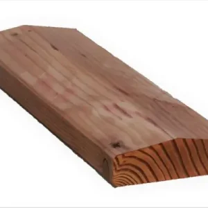 Must-Have Afdekbalk pyramide onbehandeld Douglas 4,5x12x500cm