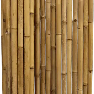 Bamboemat Deluxe naturel 180 x 200 cm Op = Op