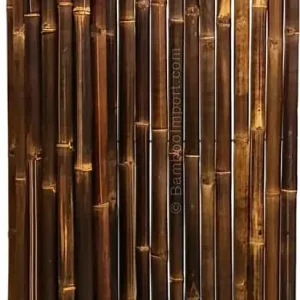 Uitverkoop Bamboemat Deluxe zwart 180 x 200 cm