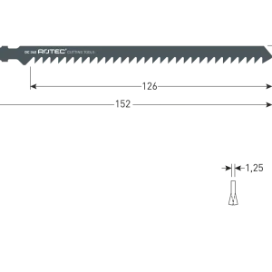 Decoupeerzaagblad DC340 / T344D (vpe 2) Laatste Kans
