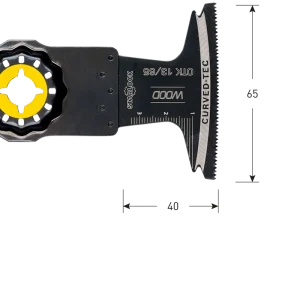 Merkproduct OTK 13/65 Starlock invalzaagblad Hout 65×40