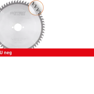 Aanbieding HM zaagblad voor NF-metalen, ø190×2,8x30mm Z=68 TF neg