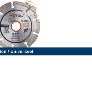 Diamantzaagblad ‘Universeel’ ø115×22,2 Alleen Vandaag
