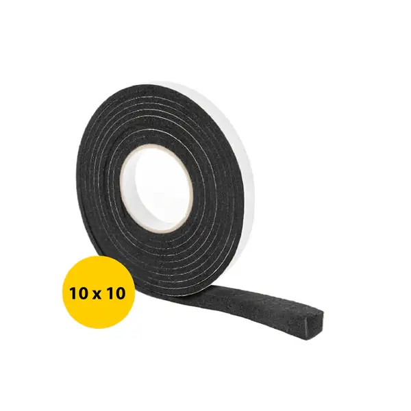 PURTACK compriband BG1 zwart 10/2-4 | 12,5m per rol Dagaanbieding