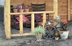 Shop Nu Hekwerk van ronde Douglas palen 150-200cm breed