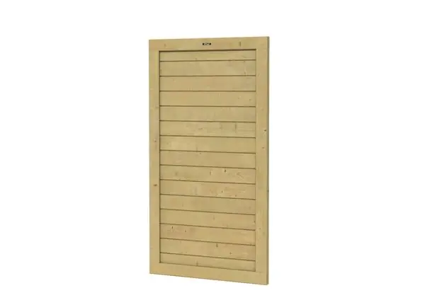 Tuindeur Basic 100 Excellent, 180 x 100 cm. Laatste Versie