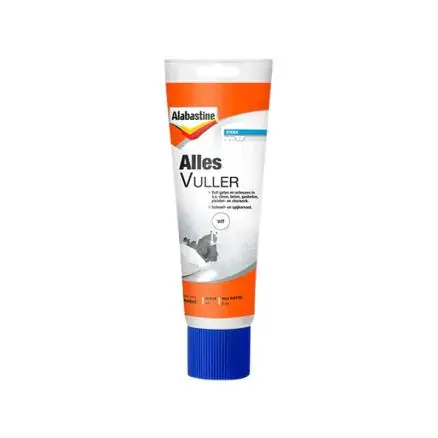 ALAB. ALLESVULLER WIT TUBE 330GR Finale Uitverkoop