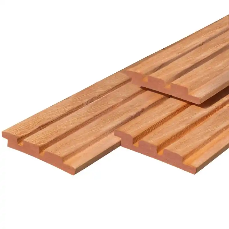 Bangkirai hardhout triple profiel 2,2 x 14,5 x 335 cm geschaafd Superprijs