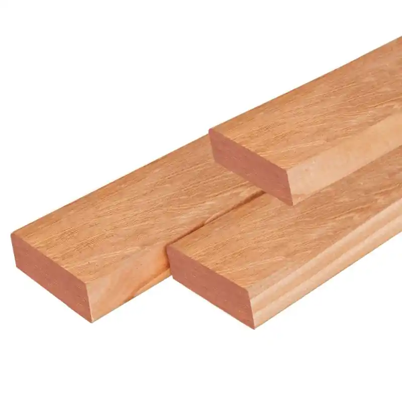 Bangkirai hardhout rhombus profiel 1,6 x 6,8 x 460 cm geschaafd Direct Verzonden