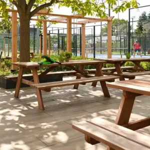 Hardhouten picknicktafel Comfort Actieprijs