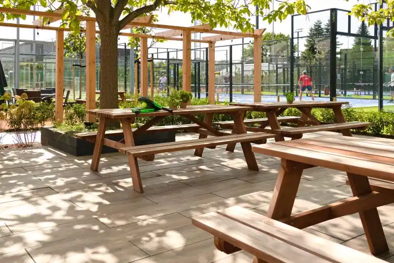 Hardhouten picknicktafel Comfort Actieprijs
