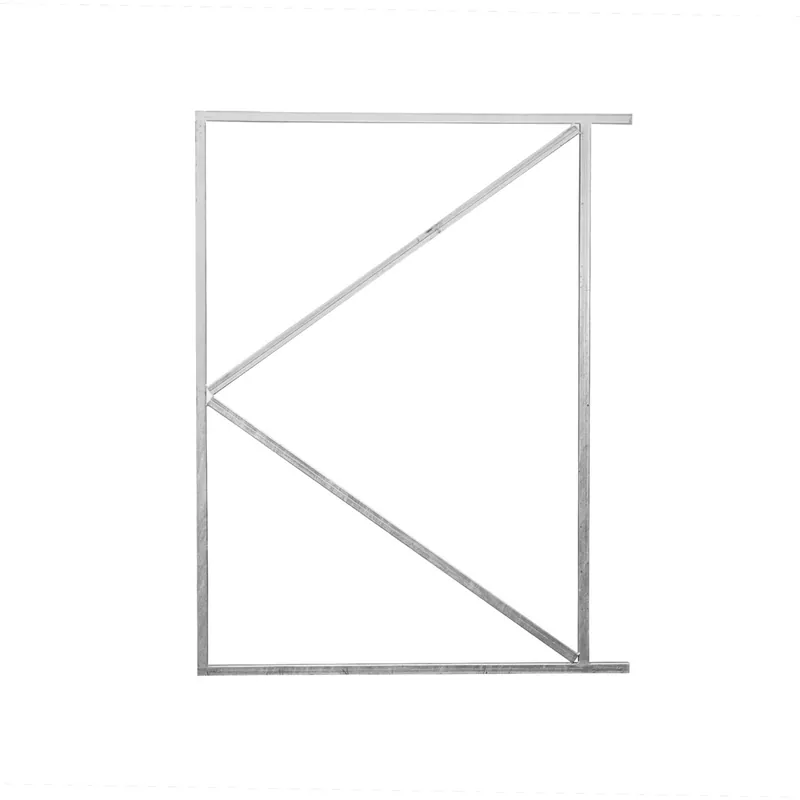 Verstelbare poortframe voor horizontale planken100x180cm Laatste Kans