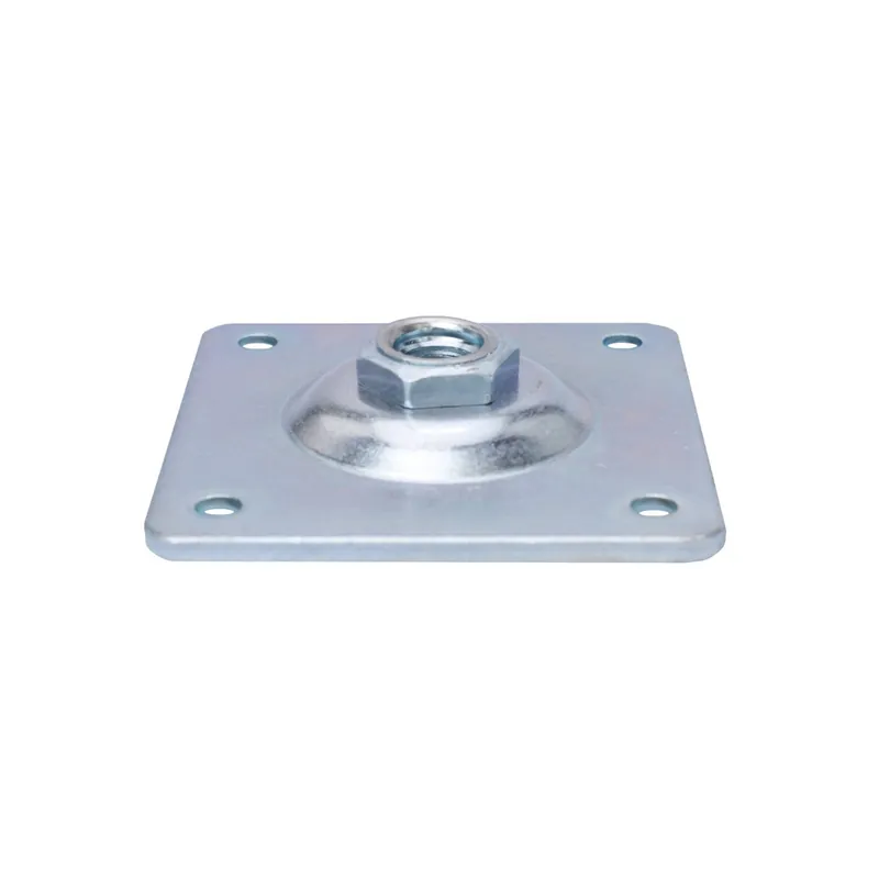 Bestel Nu Stelplaat voor betonpoeren 100x100x4mm M16