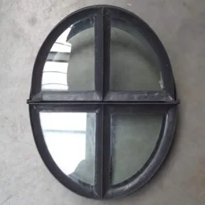 Laatste Kans Ossenogen met openklapbaar onderste deel, 510x640mm, dubbel glas