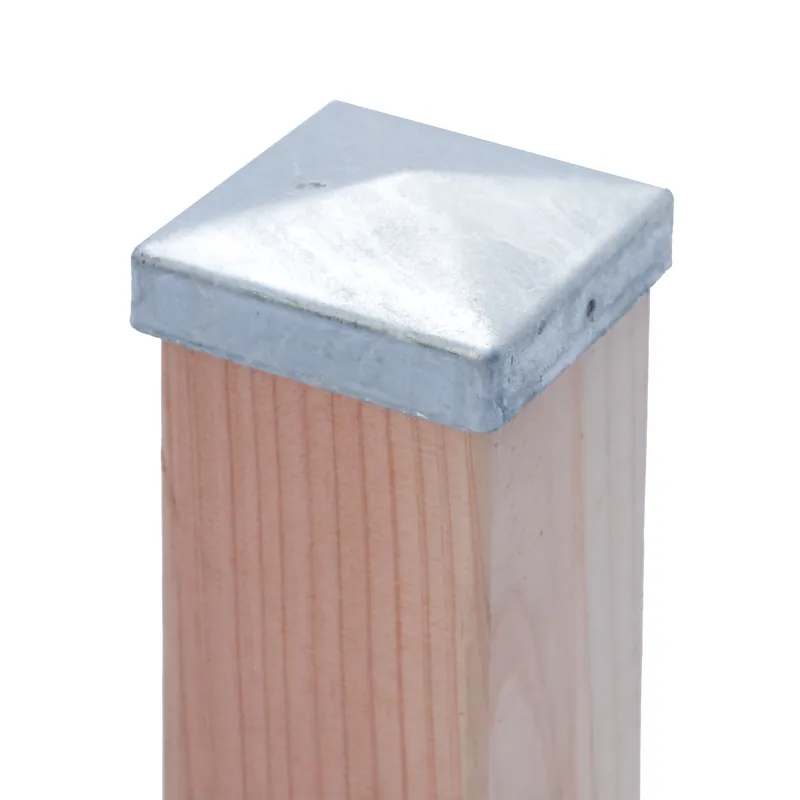 Paalornament Pyramide verzinkt 10,1×10,1cm Betaalbaar