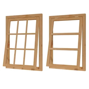 Hoge Kwaliteit DOUGLAS Uitzetraam kozijnmaat 902×1302 sponningmaat 768×1168 onbeh.