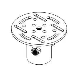 Flitsaanbieding V-76 flens rond 8x200mm M16