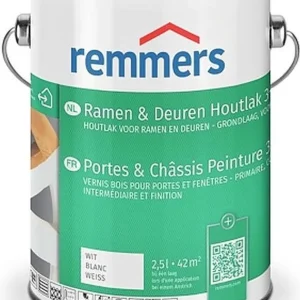Meest Verkocht Ramen en deuren houtlak 3in1 wit(RAL9016) 750ml