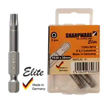 Veilige Betaling Bits Elite 50mm 1/4″ E6.3 TX20 /2St